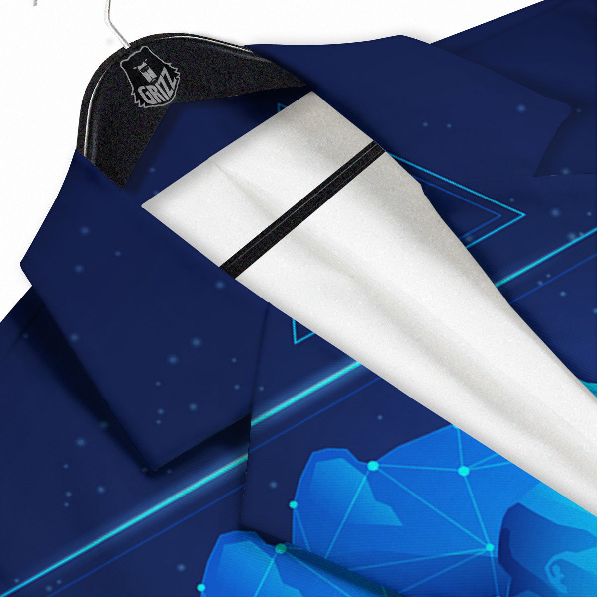 Astrological And Aquarius Signs Print Men's Sport Coat-grizzshop