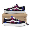 Astrological And Scorpio Signs Print Skate Shoes-grizzshop