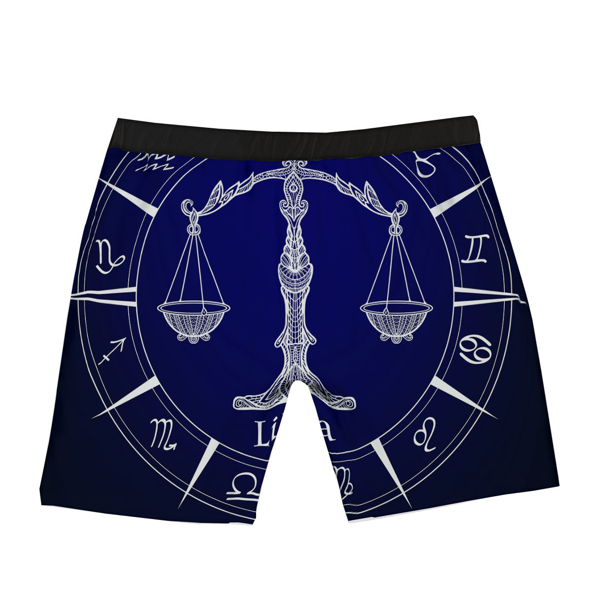 Astrological Libra Signs Libra Print Boxer Briefs-grizzshop