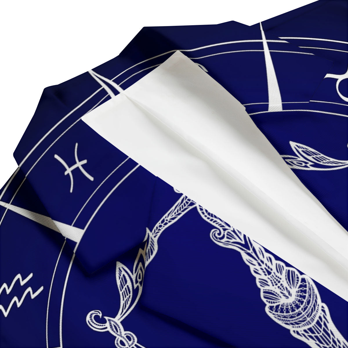 Astrological Libra Signs Libra Print Men's Blazer-grizzshop