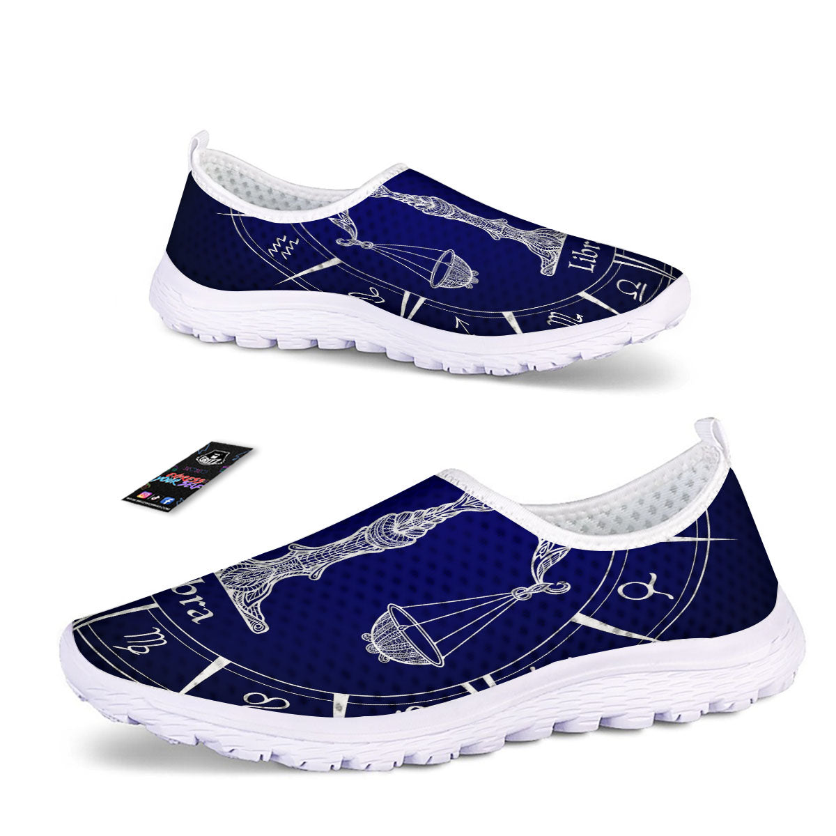 Astrological Libra Signs Libra Print Nurse Shoes-grizzshop