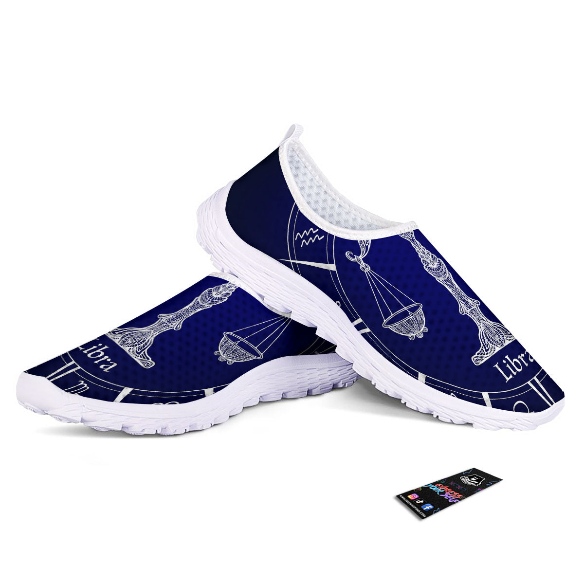Astrological Libra Signs Libra Print Nurse Shoes-grizzshop