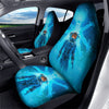 Astronaut And Female Alien Print Car Seat Covers-grizzshop