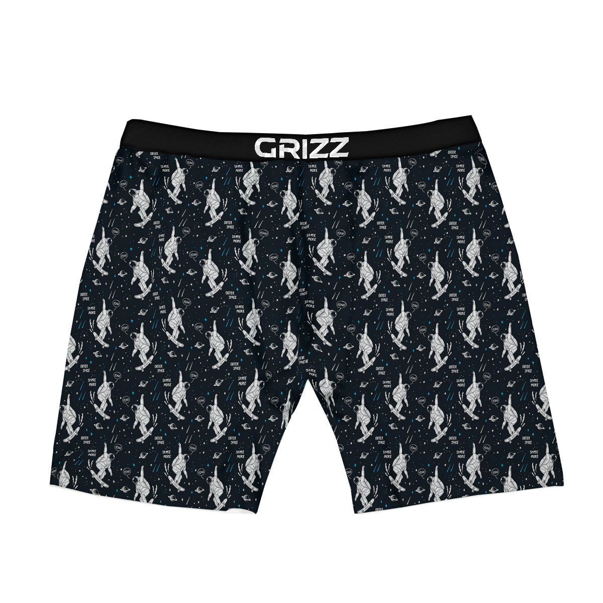 Astronaut Cute Print Pattern Boxer Briefs-grizzshop
