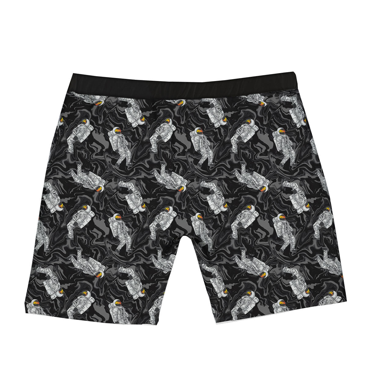 Astronaut Floating In Space Print Boxer Briefs-grizzshop