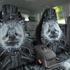 Astronaut In Machine Print Car Seat Covers-grizzshop