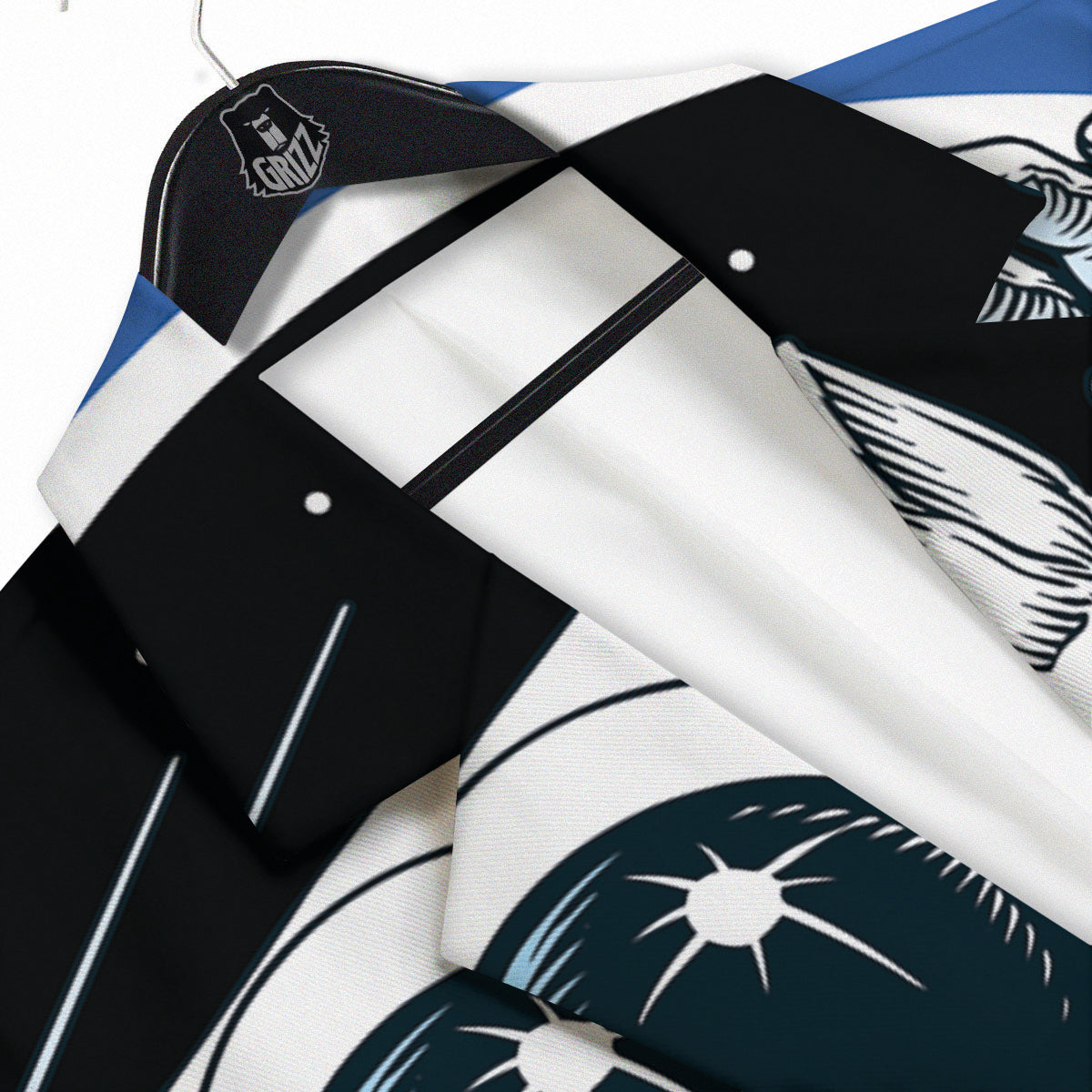 Astronaut In The Space Print Men's Sport Coat-grizzshop