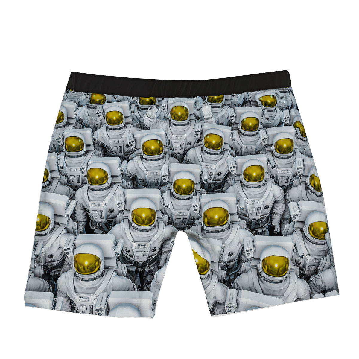 Astronauts Group Print Boxer Briefs-grizzshop