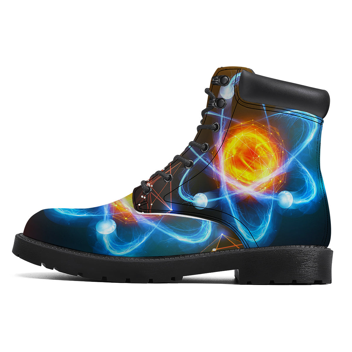 Atomic Structure Print Boots-grizzshop