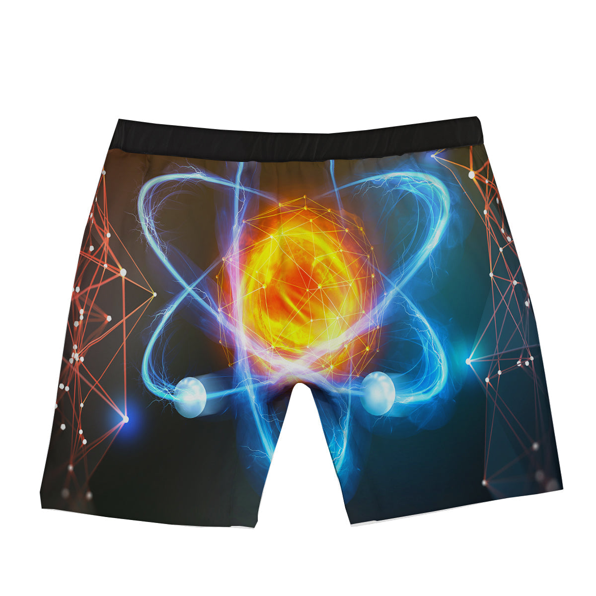 Atomic Structure Print Boxer Briefs-grizzshop
