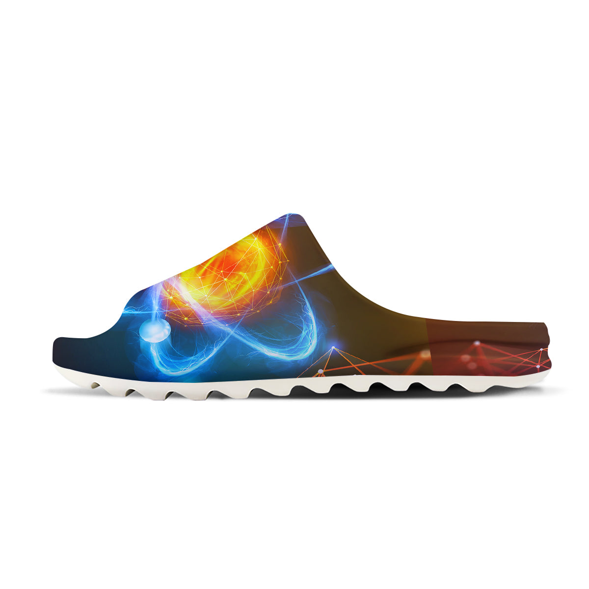 Atomic Structure Print Sandals-grizzshop