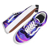 Aura Chakras Colorful Print Skate Shoes-grizzshop