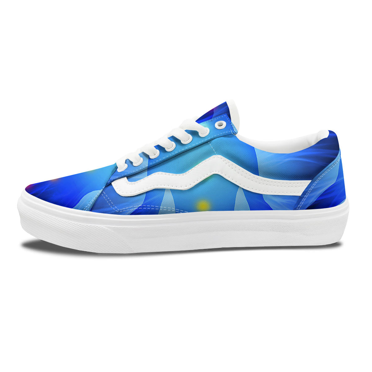 Aura Seven Chakras Print Skate Shoes-grizzshop