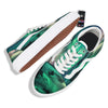 Aurora Northern Lights Print Skate Shoes-grizzshop