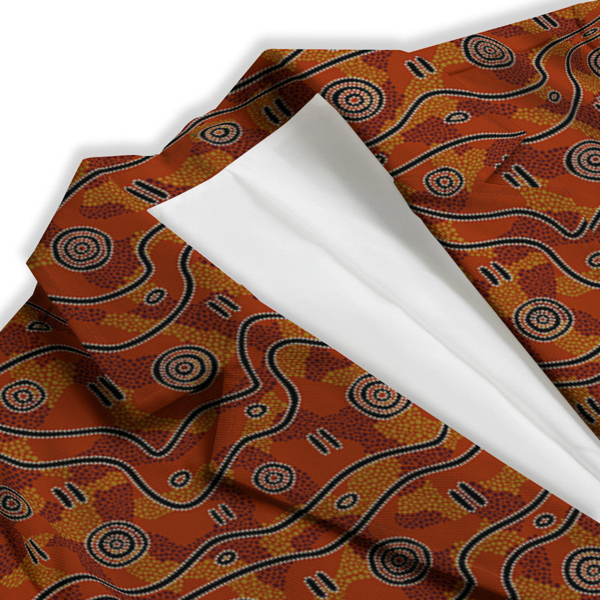 Australian Aboriginal Print Pattern Women's Blazer-grizzshop
