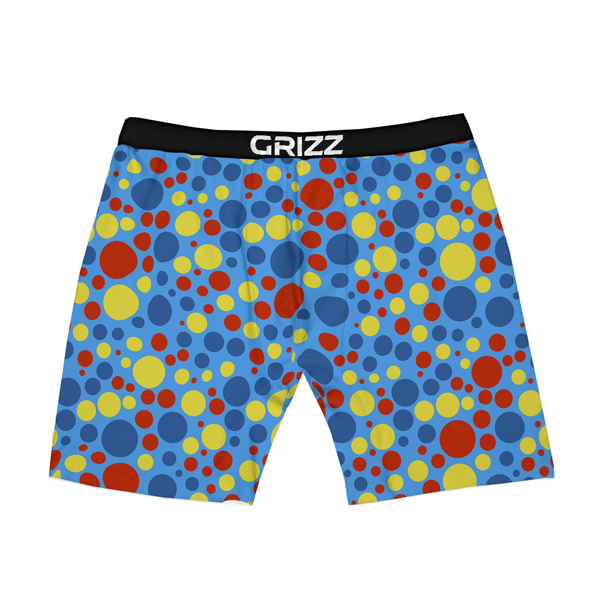 Autism Awareness Dots Color Print Pattern Boxer Briefs-grizzshop
