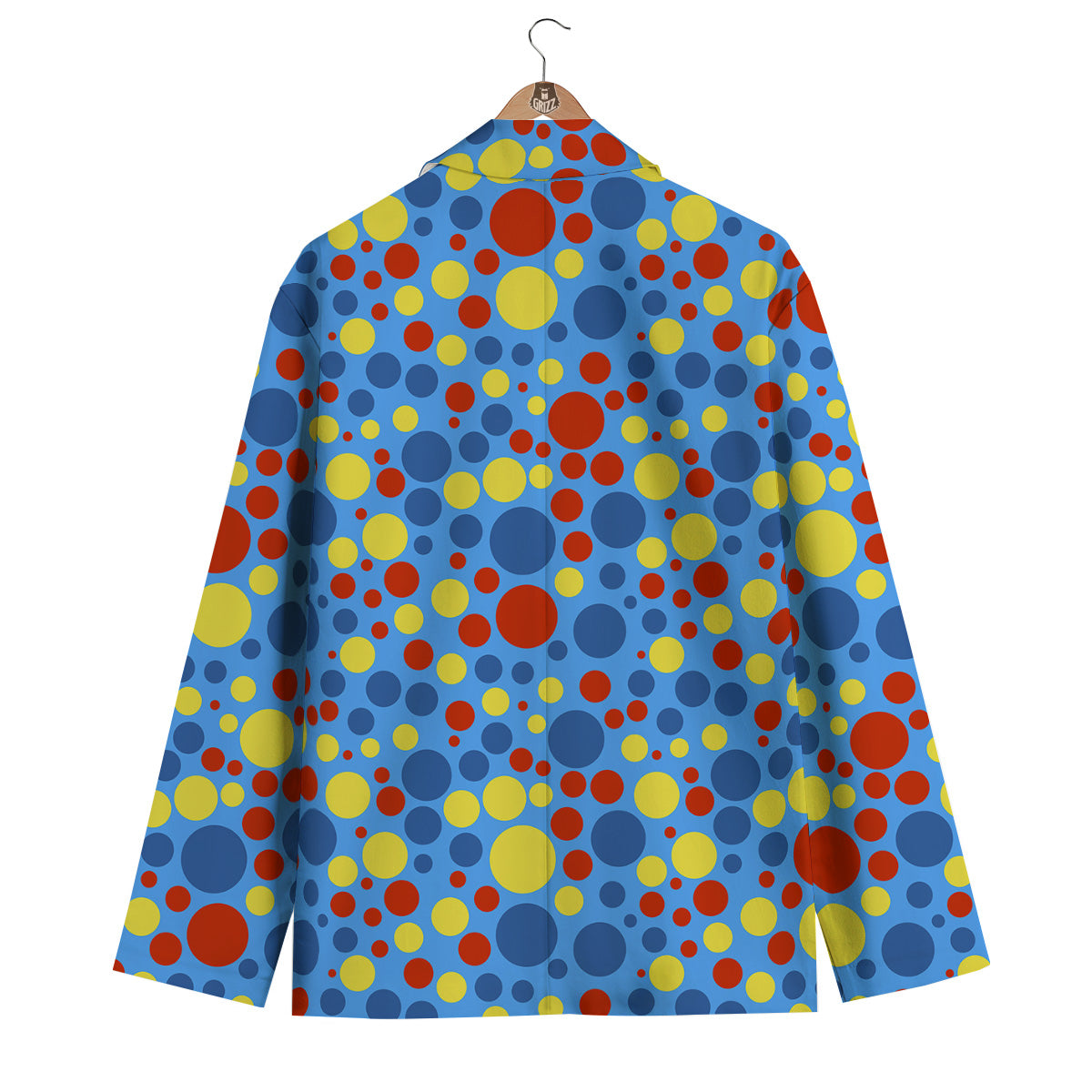 Autism Awareness Dots Color Print Pattern Men's Blazer-grizzshop