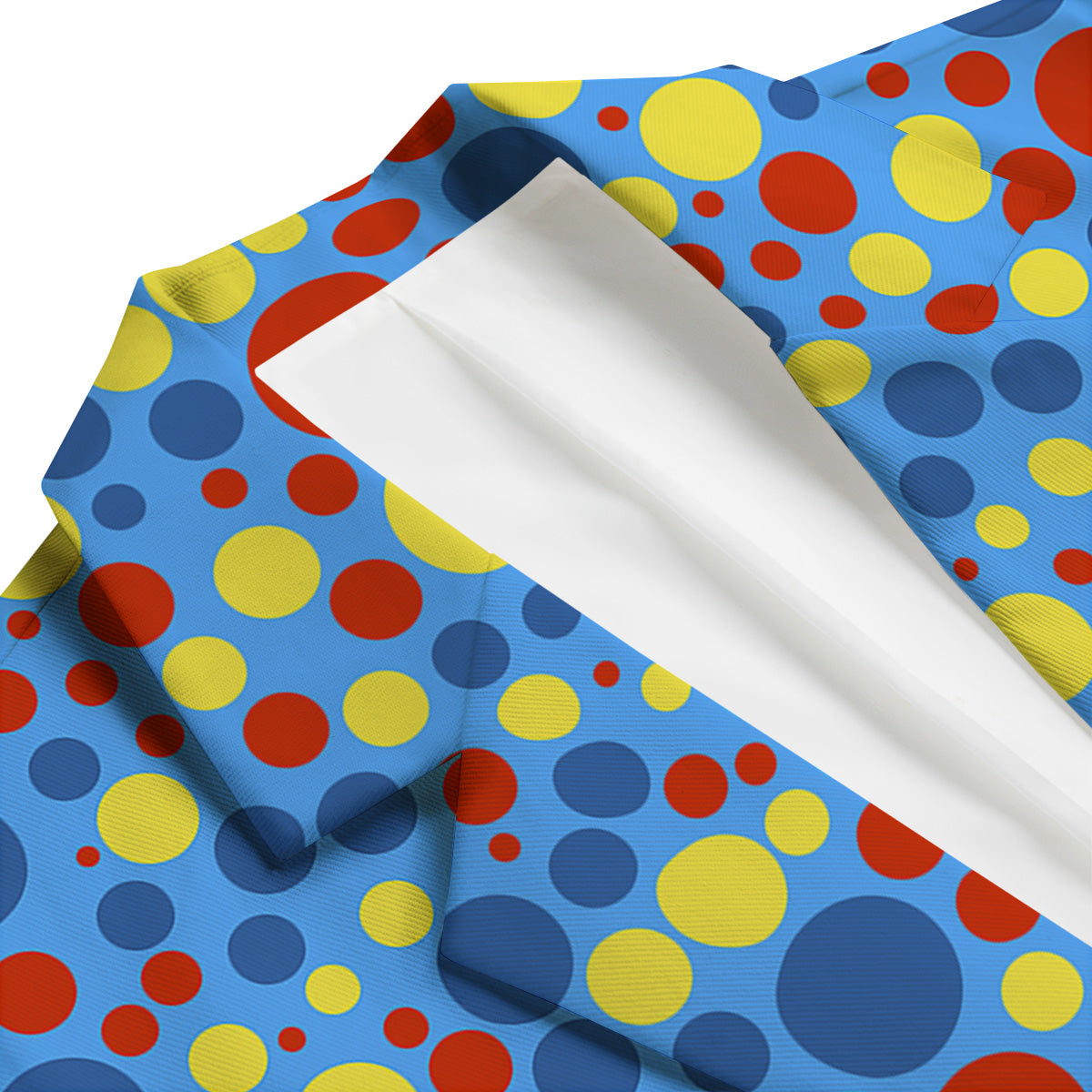 Autism Awareness Dots Color Print Pattern Men's Blazer-grizzshop