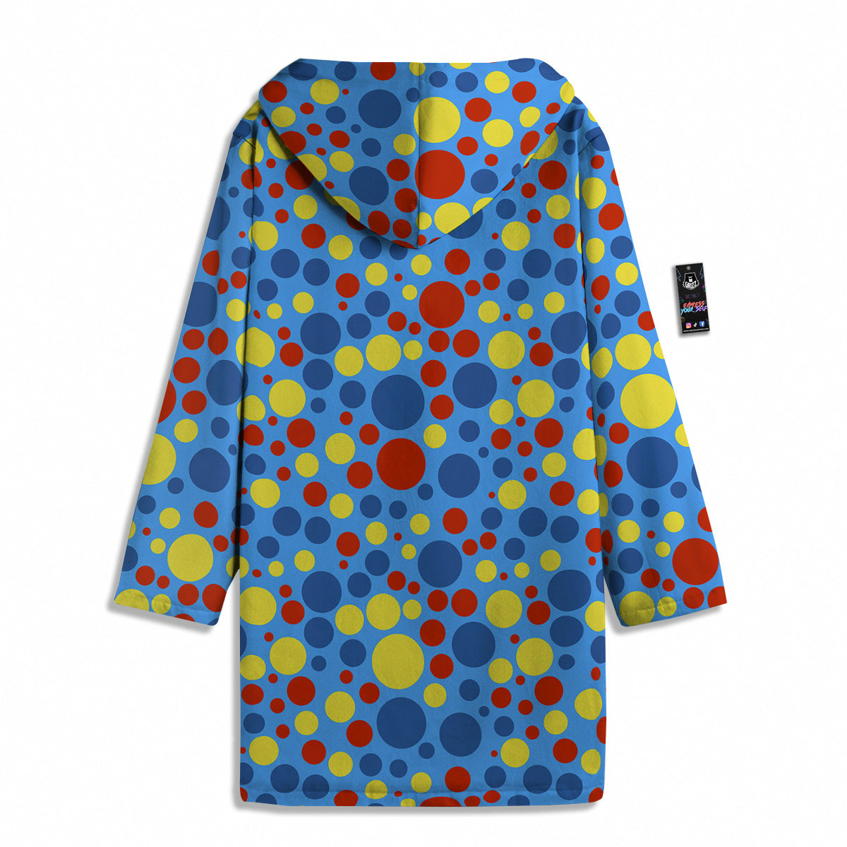 Autism Awareness Dots Color Print Pattern Men's Windbreaker Jacket-grizzshop