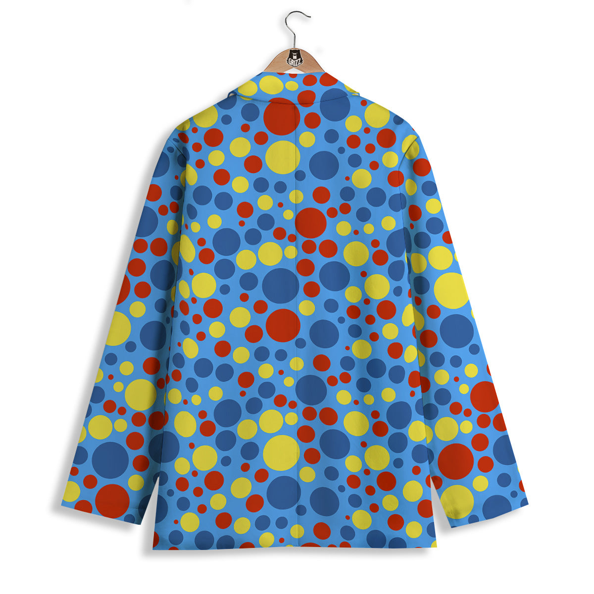 Autism Awareness Dots Color Print Pattern Women's Blazer-grizzshop