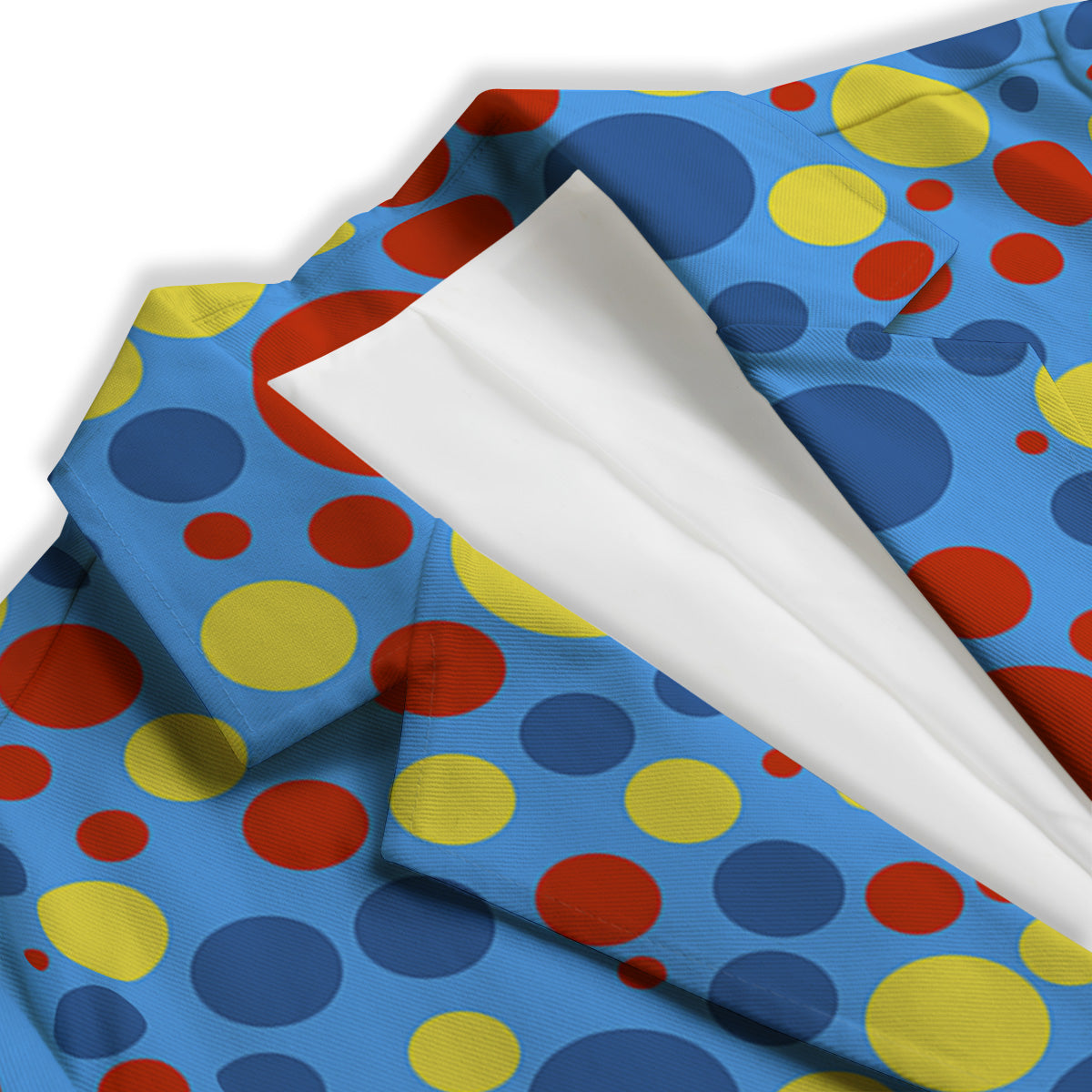 Autism Awareness Dots Color Print Pattern Women's Blazer-grizzshop