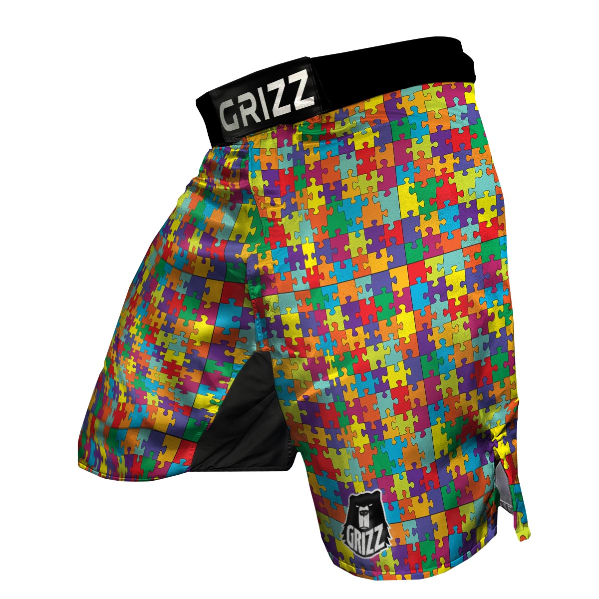 Autism Awareness Merchandise MMA Shorts-grizzshop