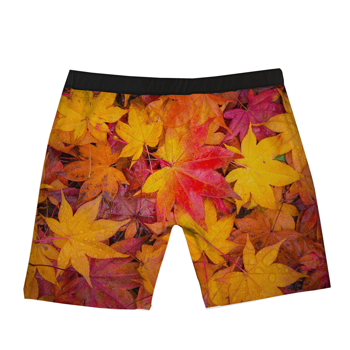 Autumn Leaves Print Boxer Briefs-grizzshop