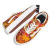 Autumn Leaves Print Skate Shoes-grizzshop