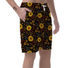 Autumn Sunflower Men's Shorts-grizzshop