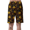 Autumn Sunflower Men's Shorts-grizzshop