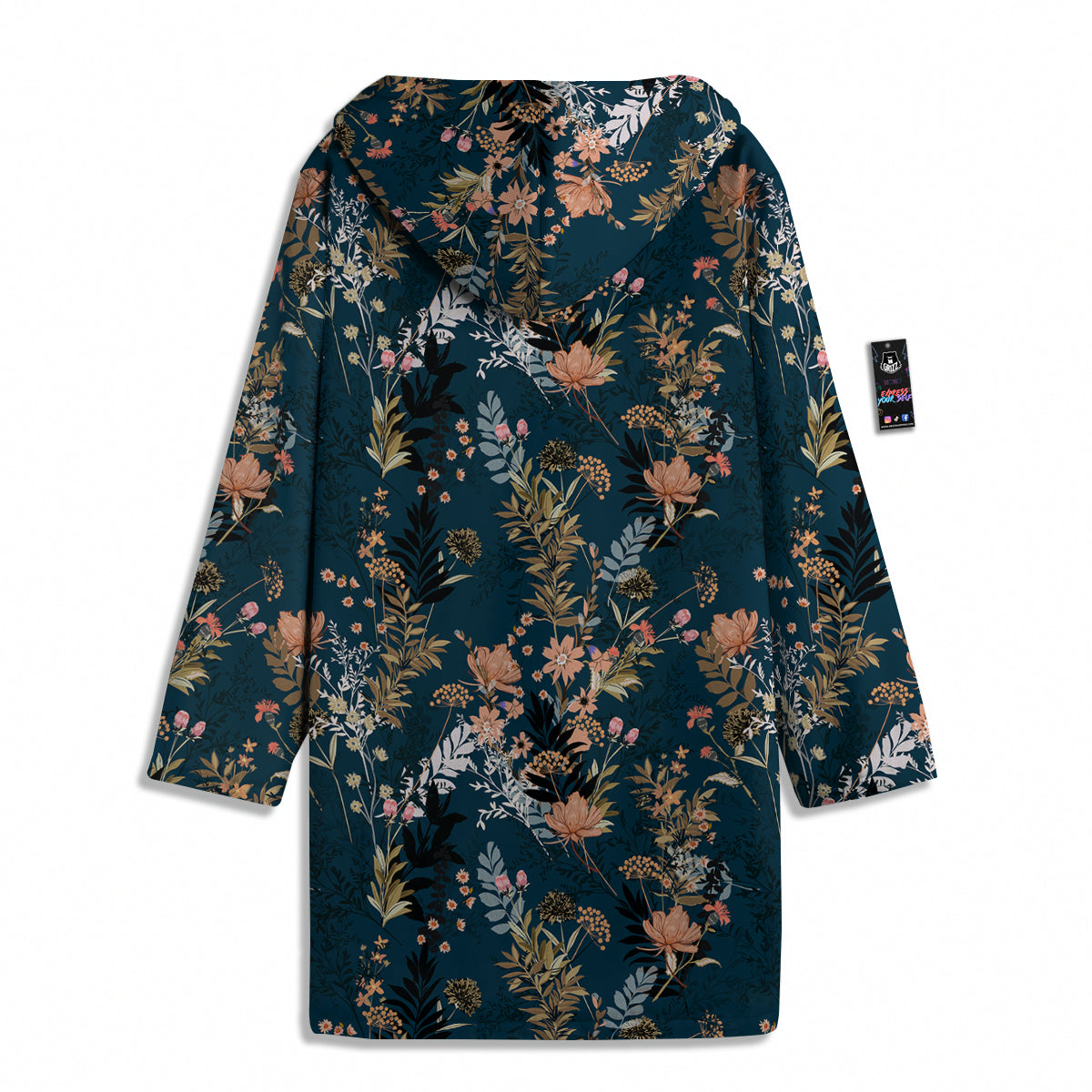 Autumn Vintage Print Pattern Men's Windbreaker Jacket-grizzshop
