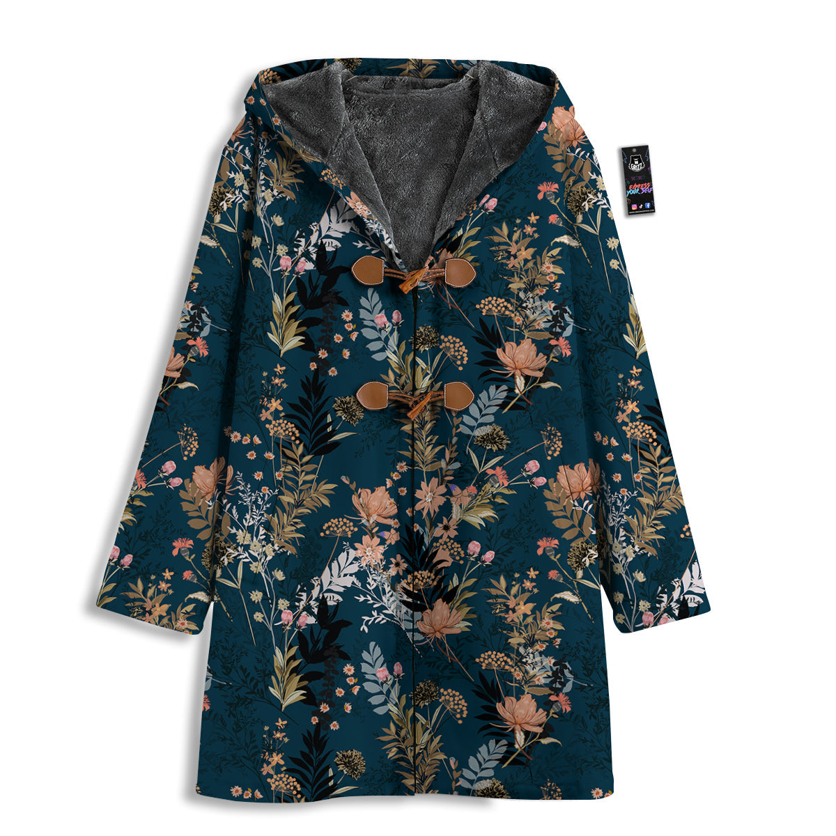 Autumn Vintage Print Pattern Men's Windbreaker Jacket-grizzshop
