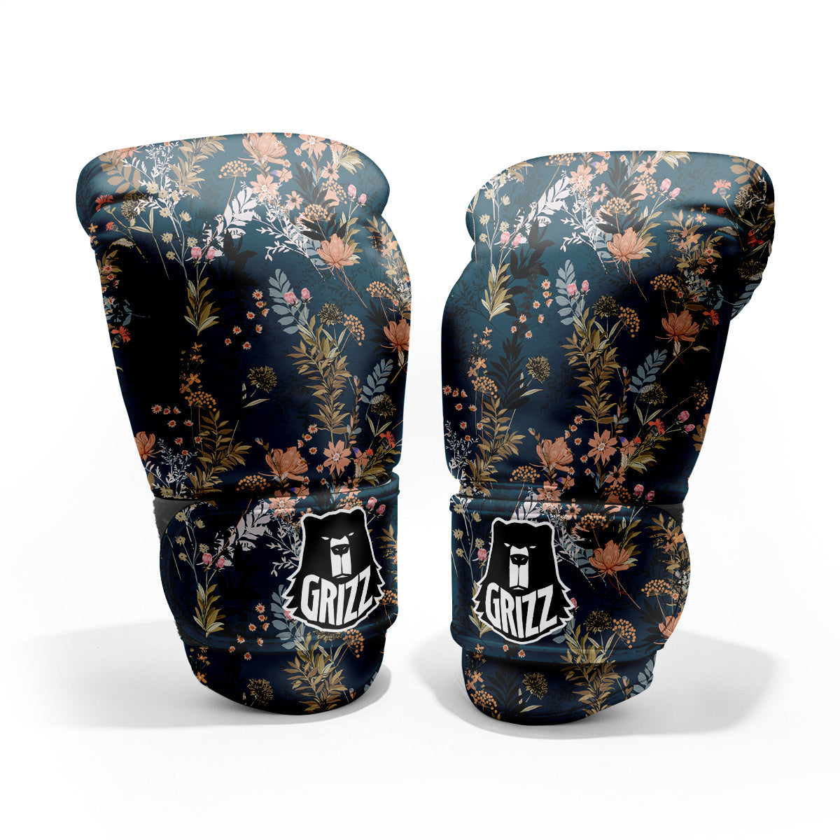 Autumn Vintage Print Pattern Pro Boxing Glove