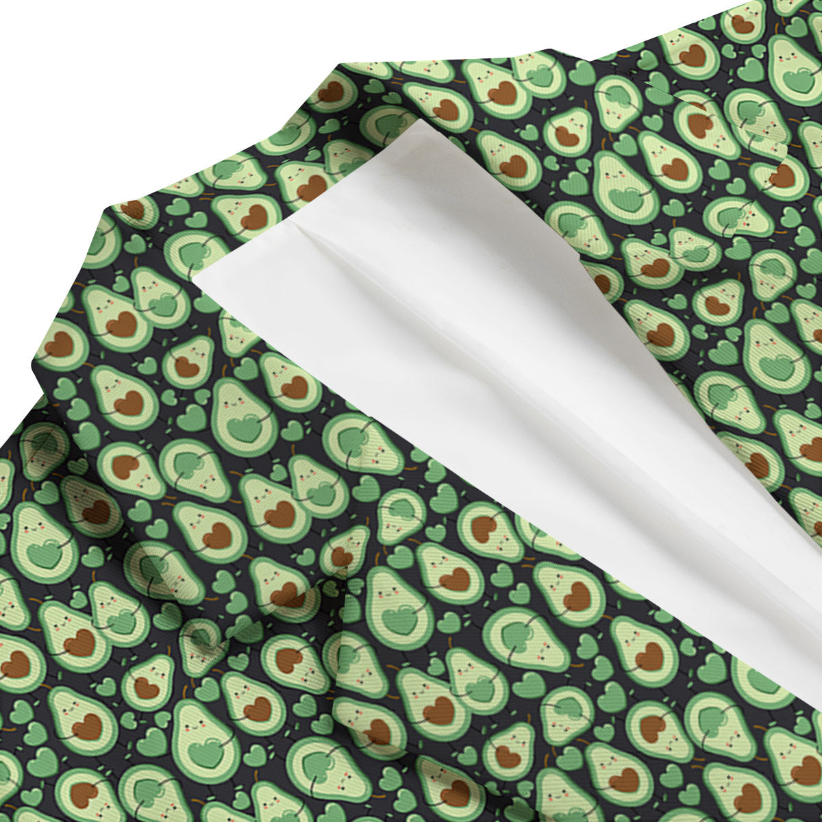 Avocado Cute Print Pattern Men's Blazer-grizzshop