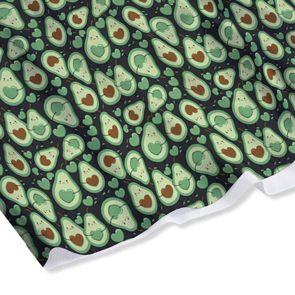 Argyle Green Print Pattern Mesh Shorts