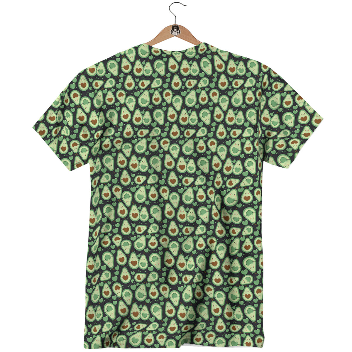 Avocado Cute Print Pattern T-Shirt-grizzshop