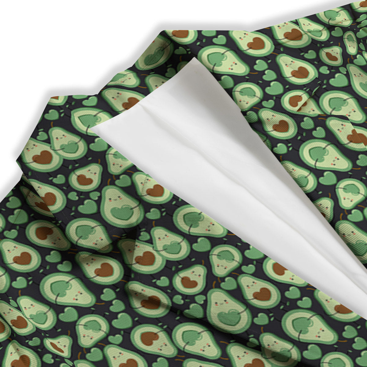 Avocado Cute Print Pattern Women's Blazer-grizzshop