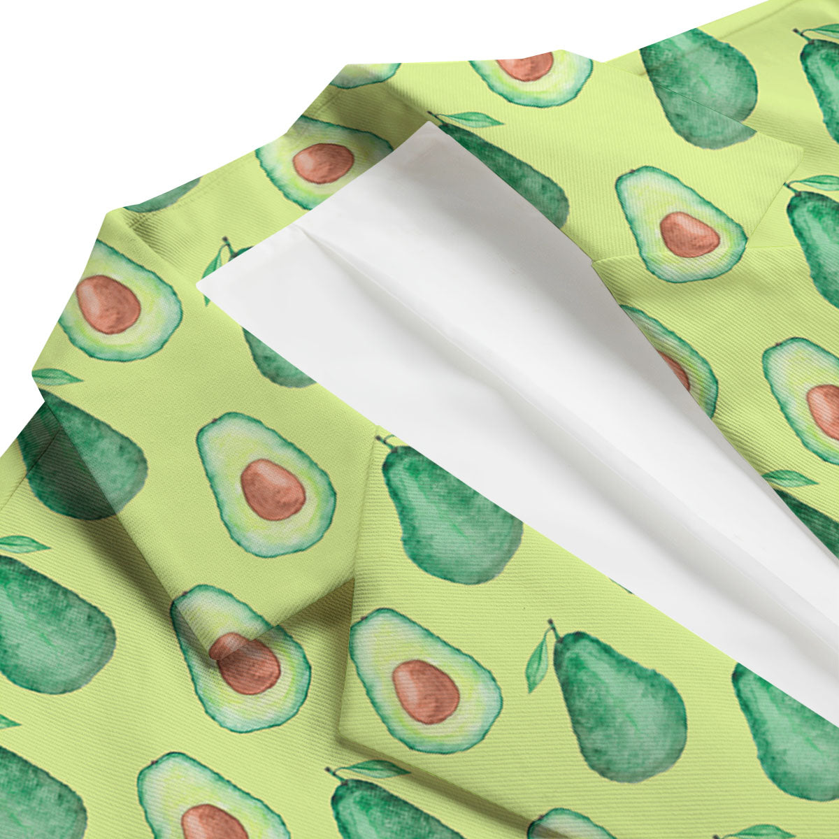 Avocado Doodle Men's Blazer-grizzshop