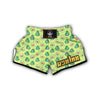 Avocado Doodle Muay Thai Boxing Shorts-grizzshop