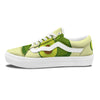 Avocado Green Print Skate Shoes-grizzshop