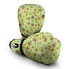 Avocado Green Watercolor Print Boxing Gloves-grizzshop