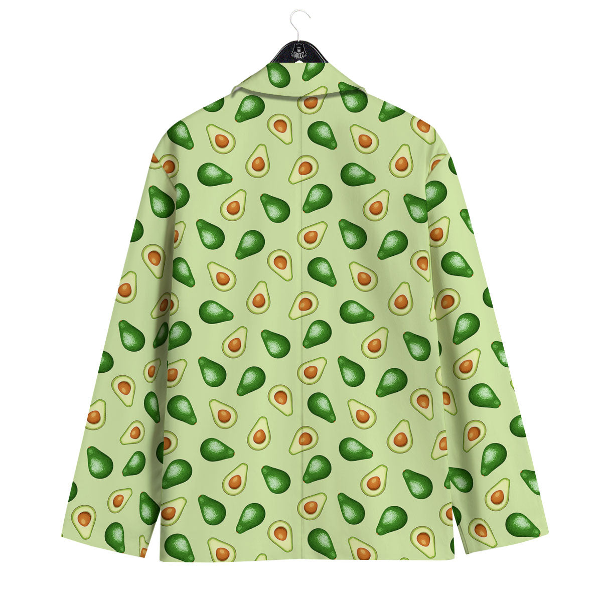 Avocado Half Cut Print Men's Sport Coat-grizzshop