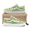 Avocado Half Cut Print Skate Shoes-grizzshop