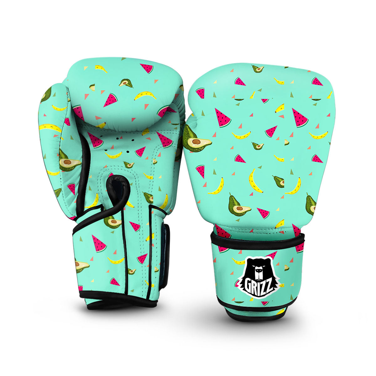 Avocado Mix Fruit Boxing Gloves-grizzshop