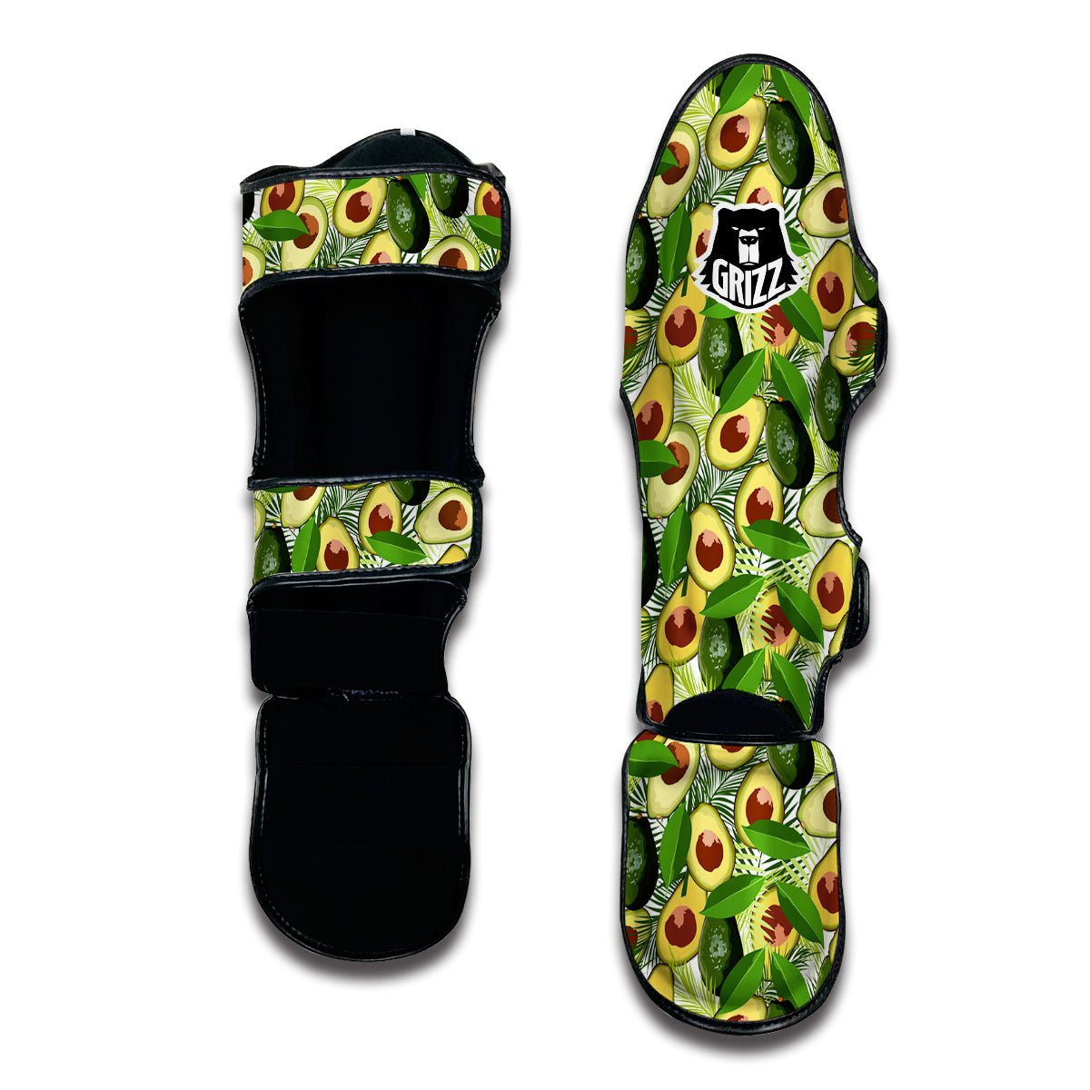 Avocado Muay Thai Shin Guards-grizzshop