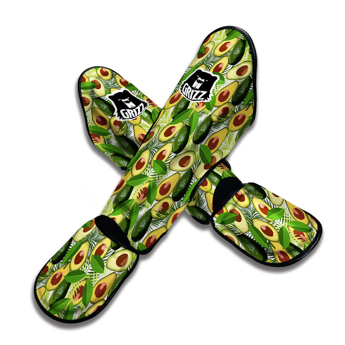 Avocado Muay Thai Shin Guards-grizzshop