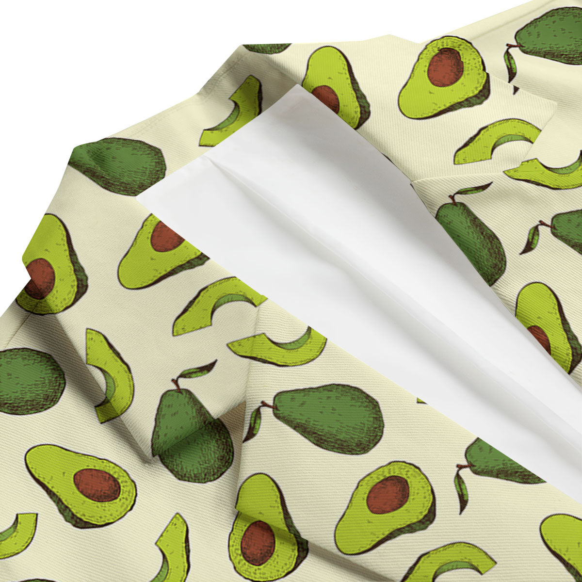Avocado Pattern Men's Blazer-grizzshop