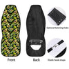 Avocado Watercolor Print Pattern Car Seat Covers-grizzshop