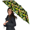 Avocado Watercolor Print Pattern Umbrella-grizzshop