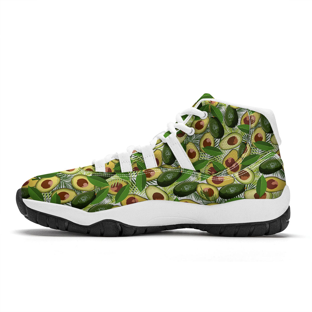 Avocado White Bball Shoes-grizzshop